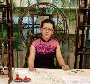 王一容工笔花鸟画题材丰富寓意吉祥家居装饰佳作欣赏