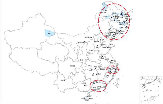 除了大家比较熟悉的东北地区,在长三角和珠三角这样相对发达的地区