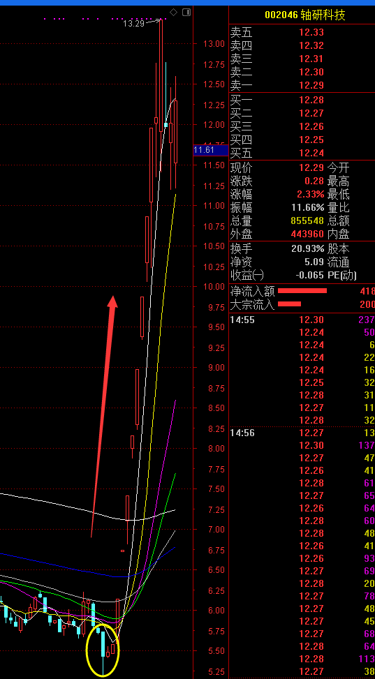 金针探底:如意金箍棒,股价定海神针(附股)