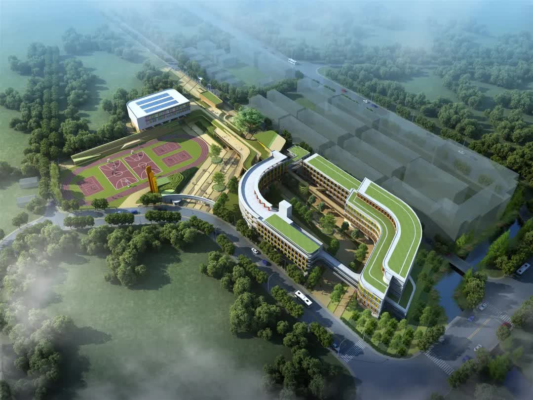 温州会昌小学效果图郭溪实验小学效果图瓯海区今年计划建成投用郭溪