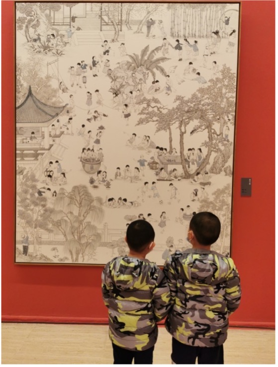 第三届“香凝如故”全国美术作品展展览现场