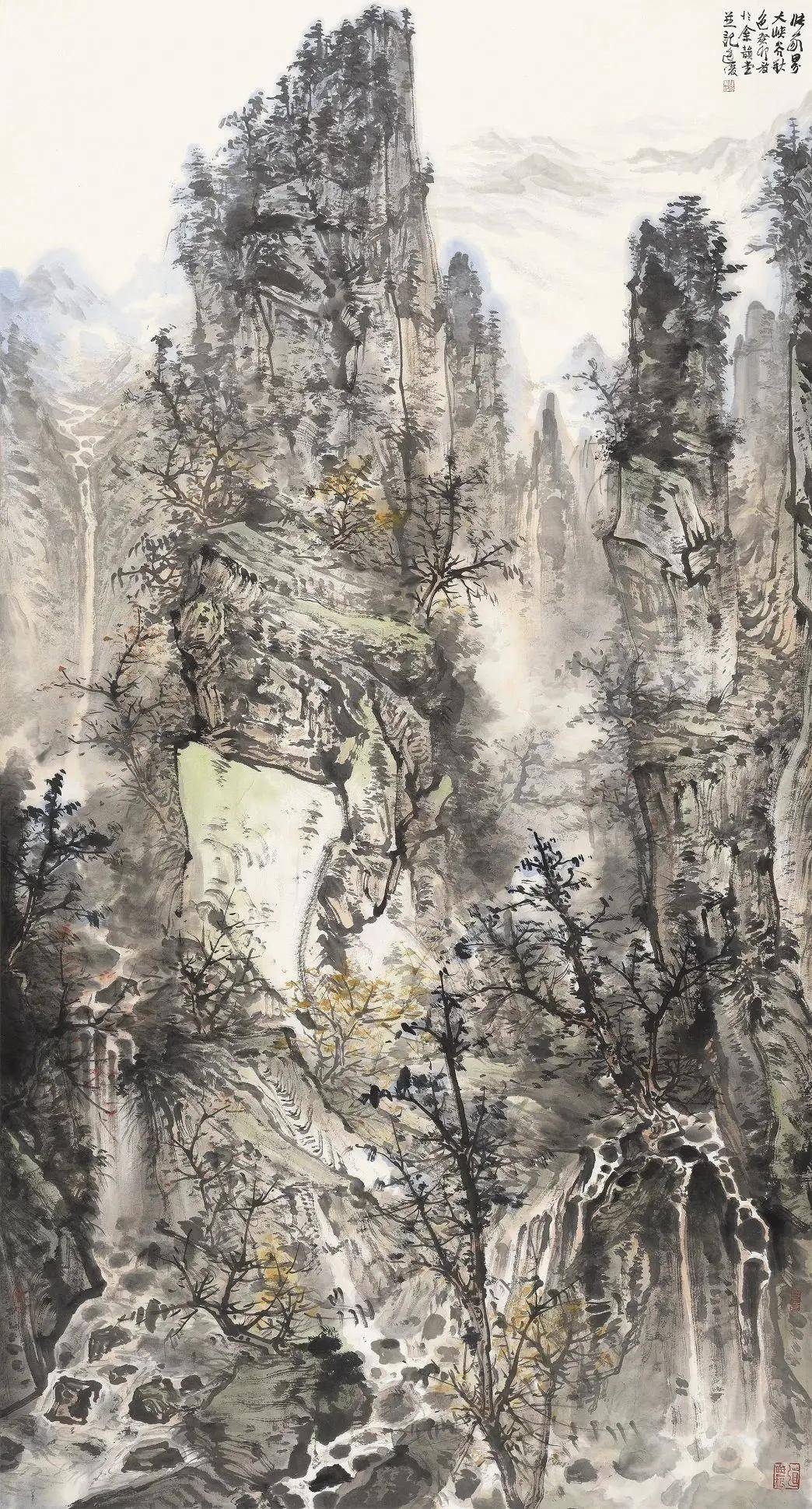 寻胜归来～周逢俊诗书画作品展示（二十九）_中金在线财经号