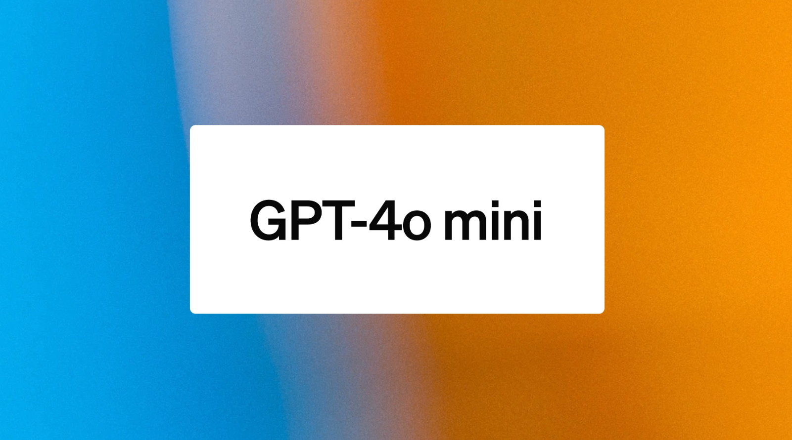  OpenAI GPT 4o 
