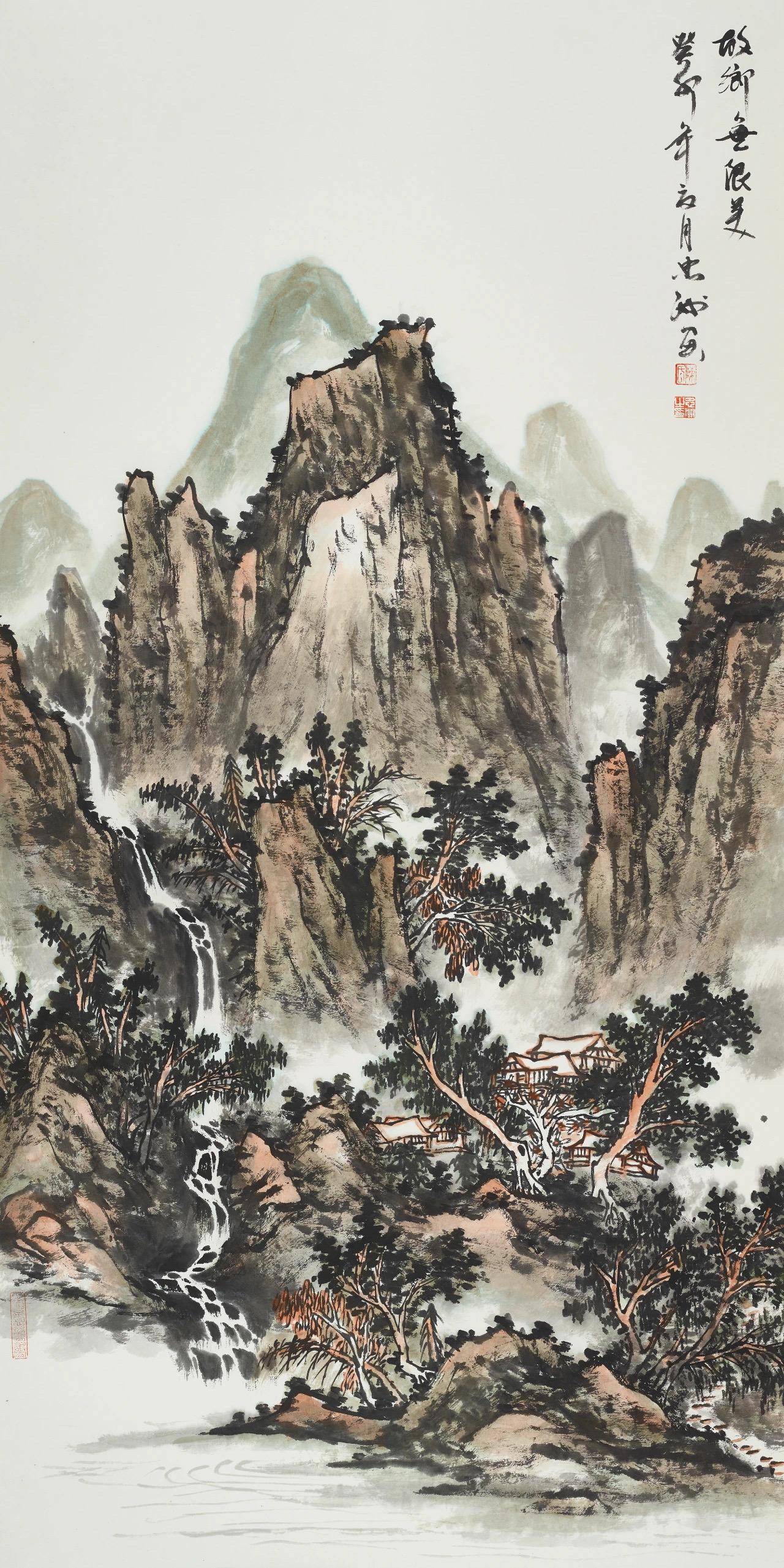 明日开幕丨崂山新象——陈忠洲书画精品展_中金在线财经号