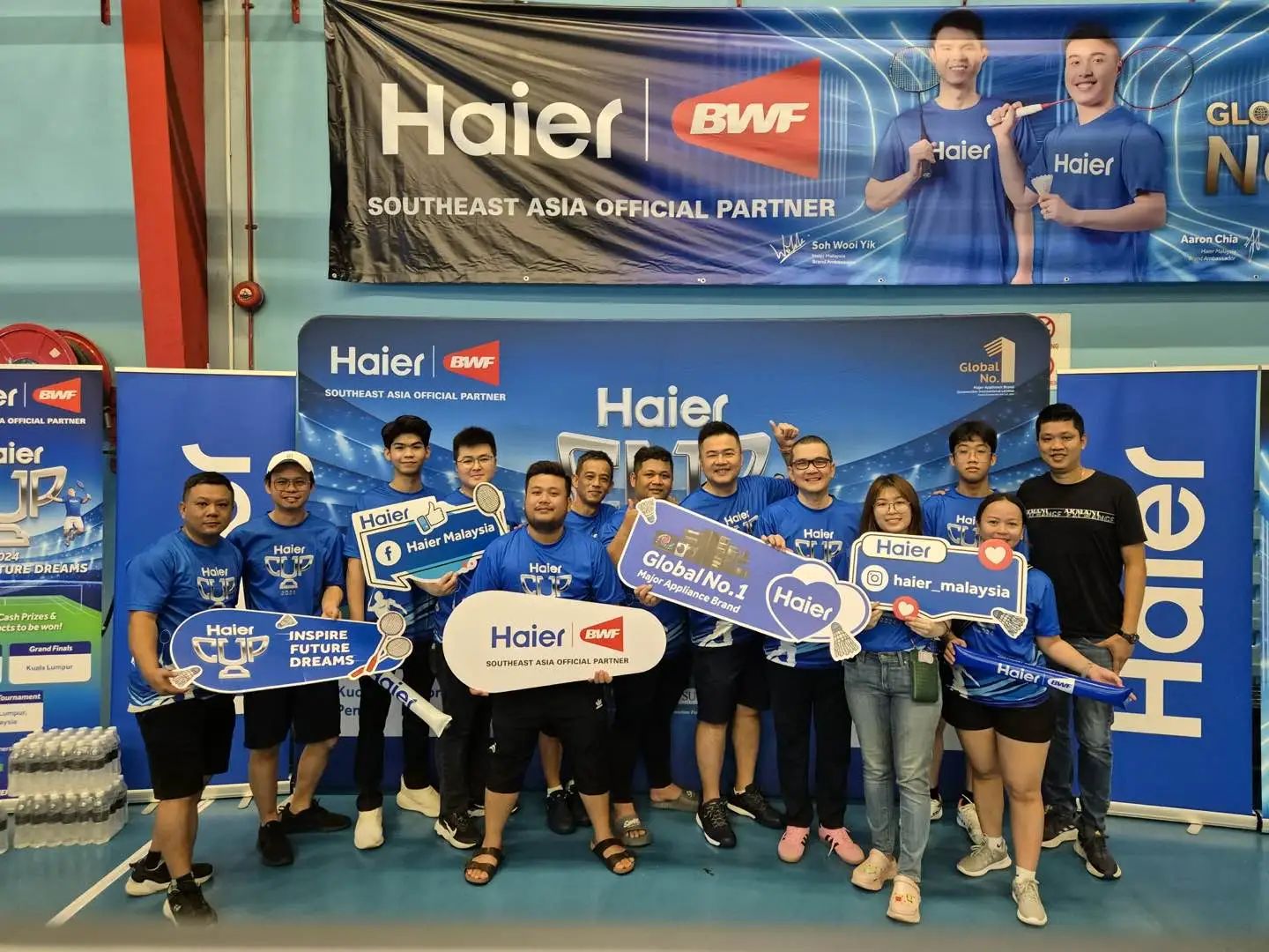 2024年海尔马来西亚全品类同比增长40%,空调TOP1 2024年海尔马来西亚全品类同比增长40%,空调TOP1