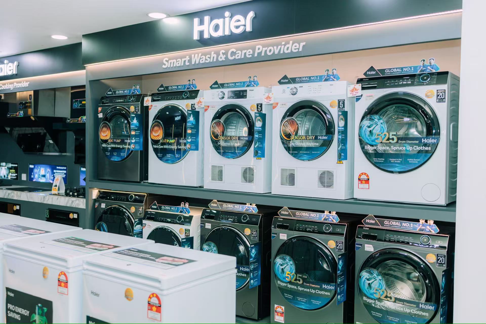 2024年海尔马来西亚全品类同比增长40%,空调TOP1 2024年海尔马来西亚全品类同比增长40%,空调TOP1