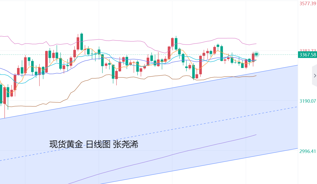 张尧浠：鲍威尔强化降息预期、金价后市看涨动力加大_中金在线财经号