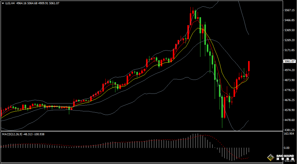汉声张新才:[2月4日早评]现货黄金反弹上涨重回5000美元上方