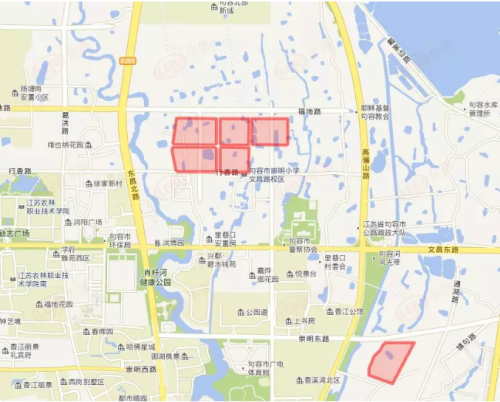 刚刚句容拍出12块地宝华地价6746元㎡郭庄超万方酒店来了