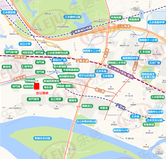 地块周边（制图：黎毓贤）