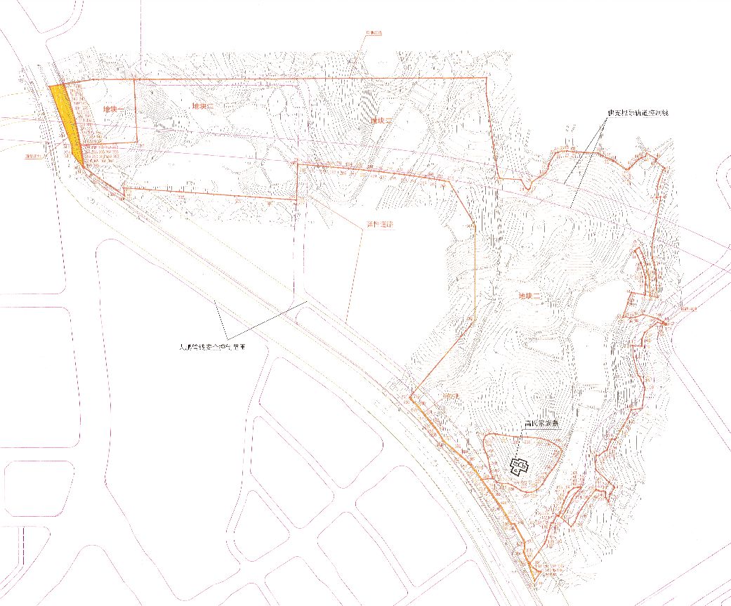 番禺区钟村街谢村村zcj12-02地块规划红线图