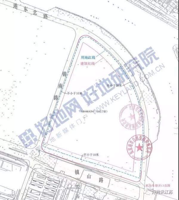 B地块红线图