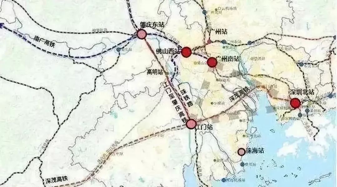 ▲江肇高铁示意图