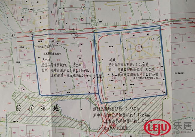 地块红线图