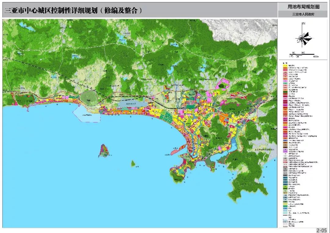 三亚中心城区控制性详细规划批准实施