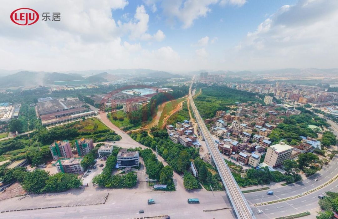 开通在即！航拍广清城轨最