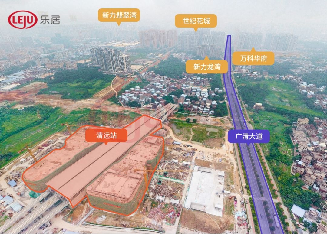 开通在即！航拍广清城轨最