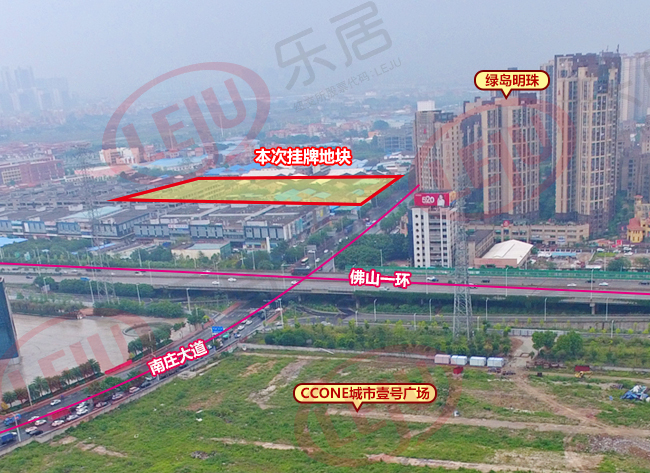 地块位置航拍图(制图:黎毓贤/拍摄:王孜硕 拍摄时间:2018年4月)
