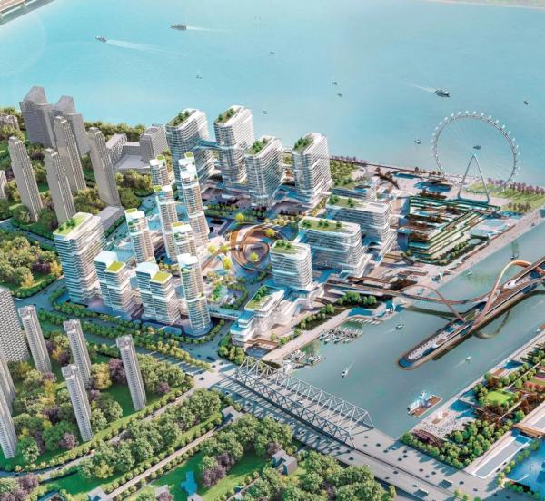 江河汇综合体效果图 图源:新鸿基官网