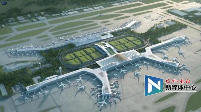 福州机场二期年底前开建!打造国内一流枢纽机场!