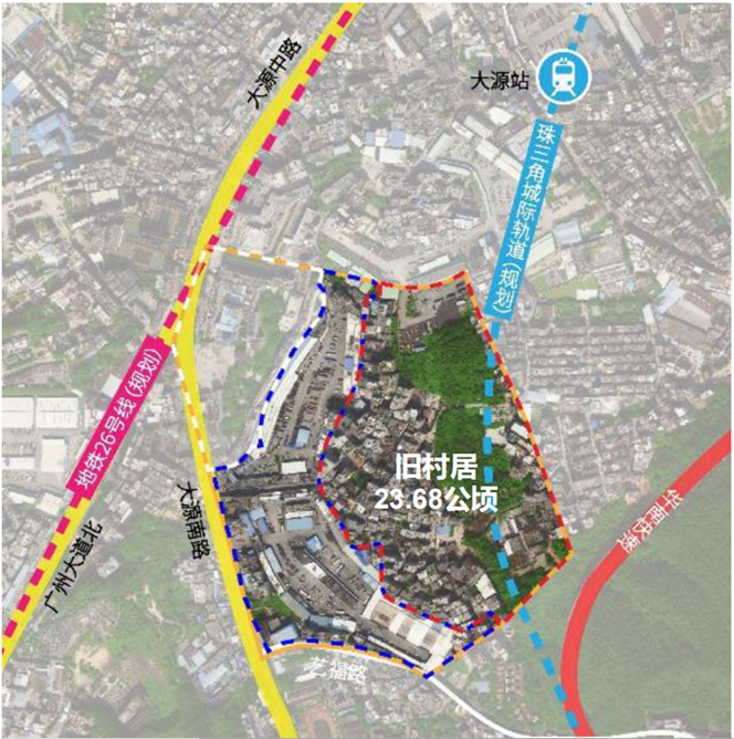 大源村首期改造方案