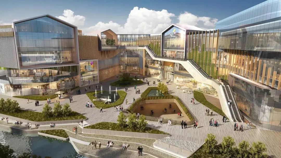 星湖天街效果图