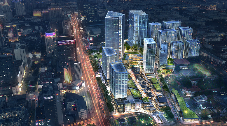 苏州华贸中心效果图
