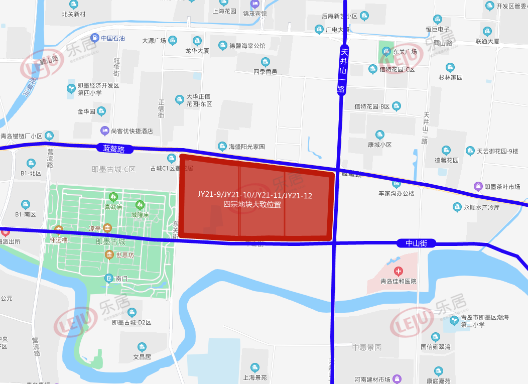 地块大致位置