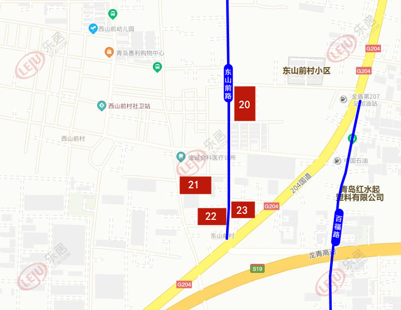 地块大致位置