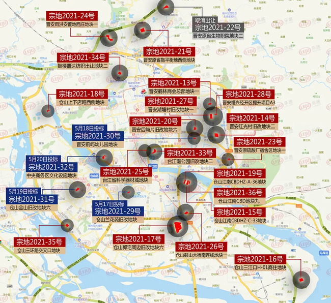 地块分布图