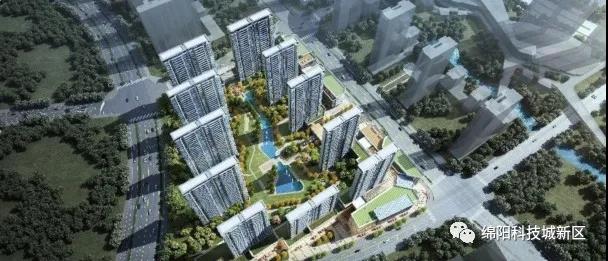 绵阳科技城新区第一步迈开了
