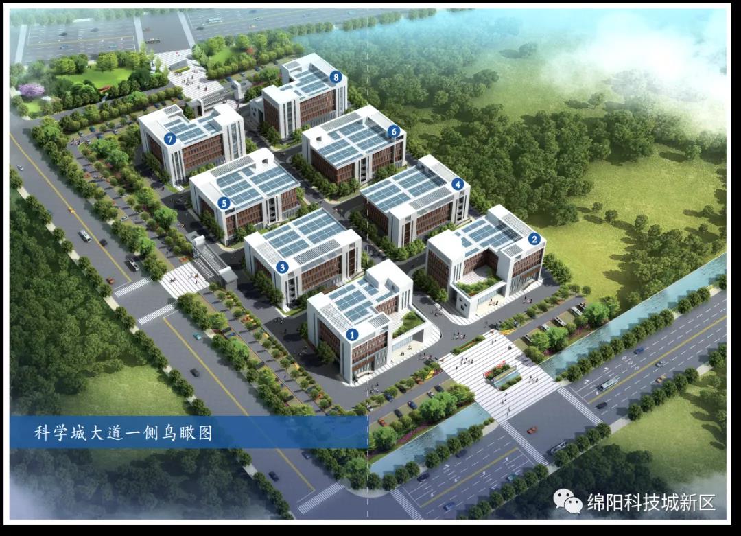 绵阳科技城新区第一步迈开了