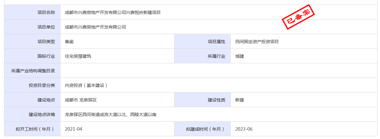 备案信息
