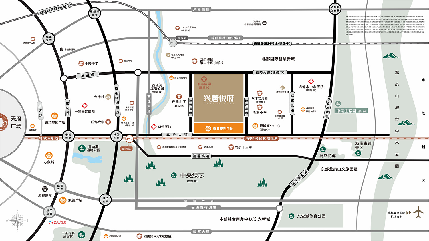 兴唐悦府区位图