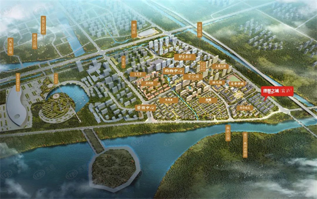 理想之城鸟瞰图