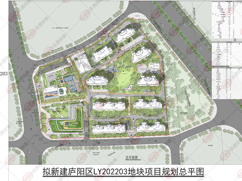 拟建9栋住宅,庐阳乐富强双湖湾规划出炉_中金在线财经号