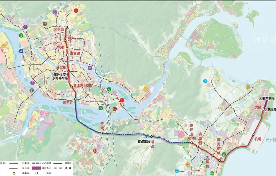 再建6条线路，福州最新地铁规划公布_中金在线财经号