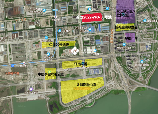 土拍快讯 | 总价11.56亿!苏州轨道交通摘得吴中太湖新城地块_中金在线财经号