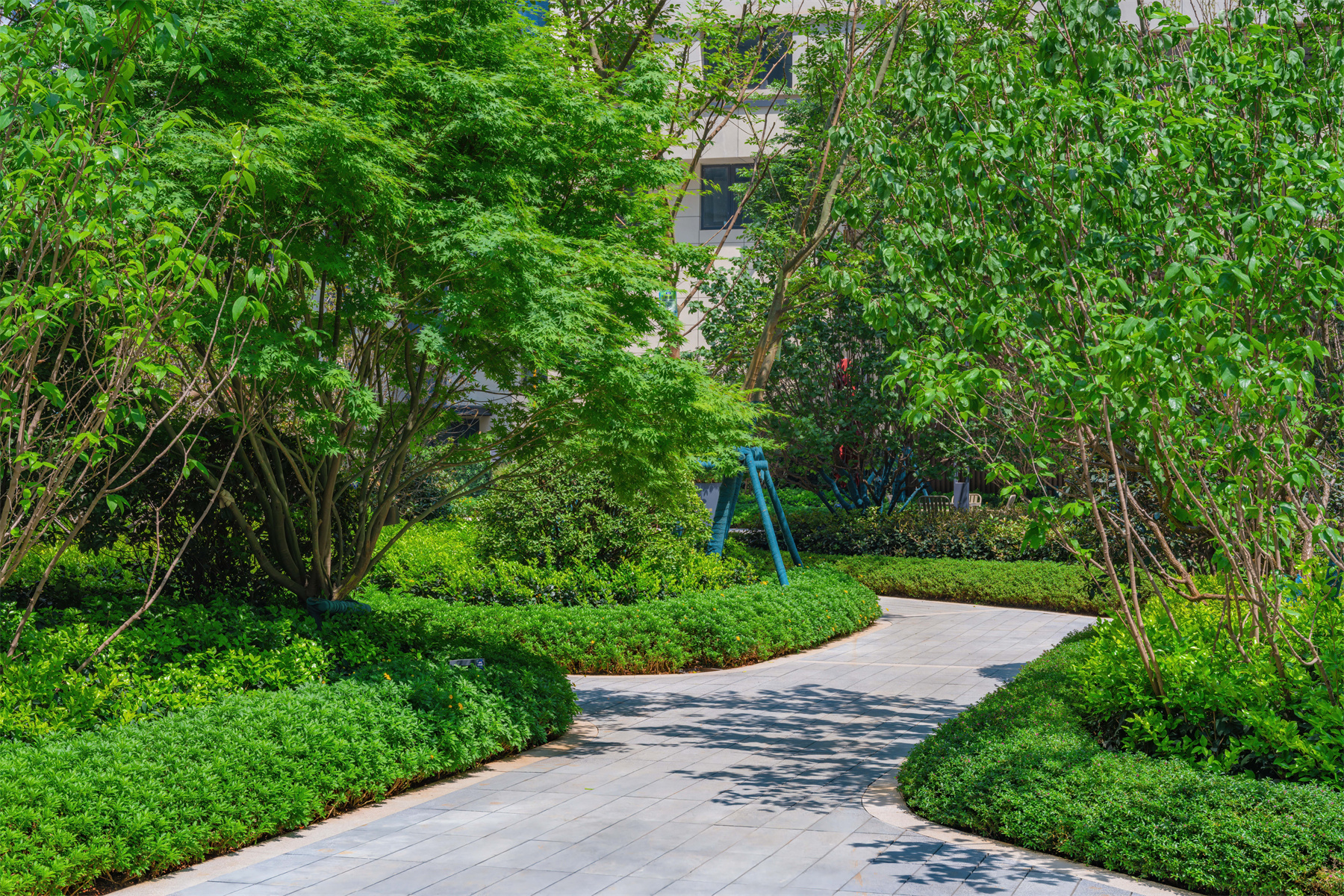 招商蛇口·公园大道园林景观实拍/乐居陈述峰