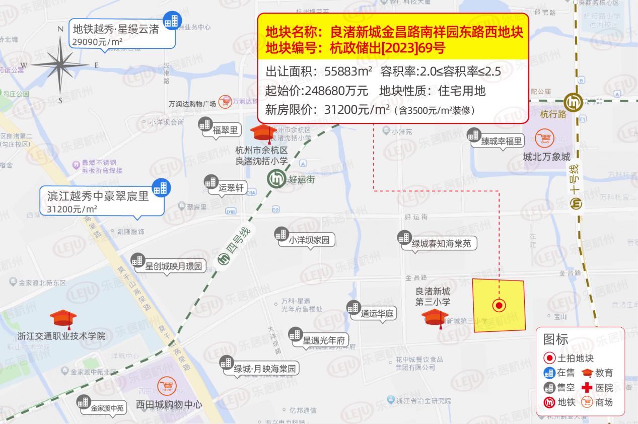 6月9日竞拍!钱二解锁“3”字头限价!“万人摇”板块上新!杭州5宗宅地实景航拍提前看_中金在线财经号