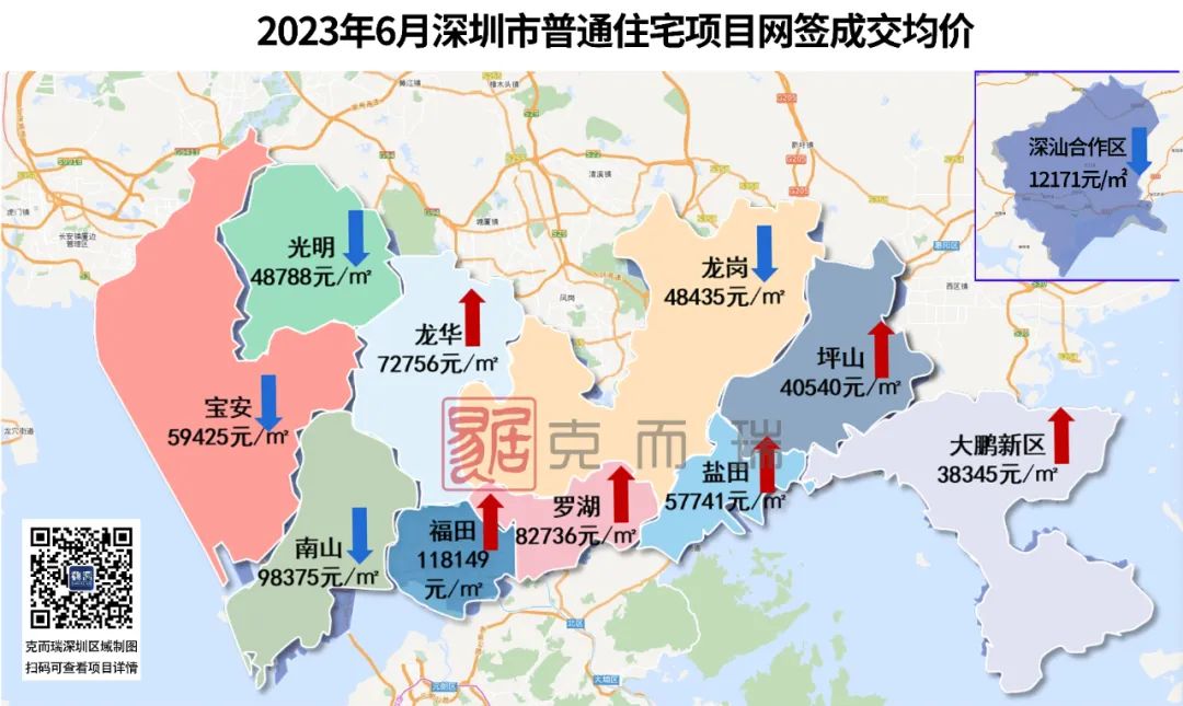 深圳6月房价地图及各项目网签价大全出炉_中金在线财经号