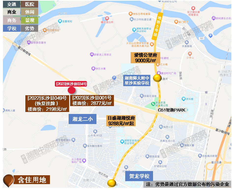 土拍快讯长沙县8宗地块成功出让均被平台公司底价摘得