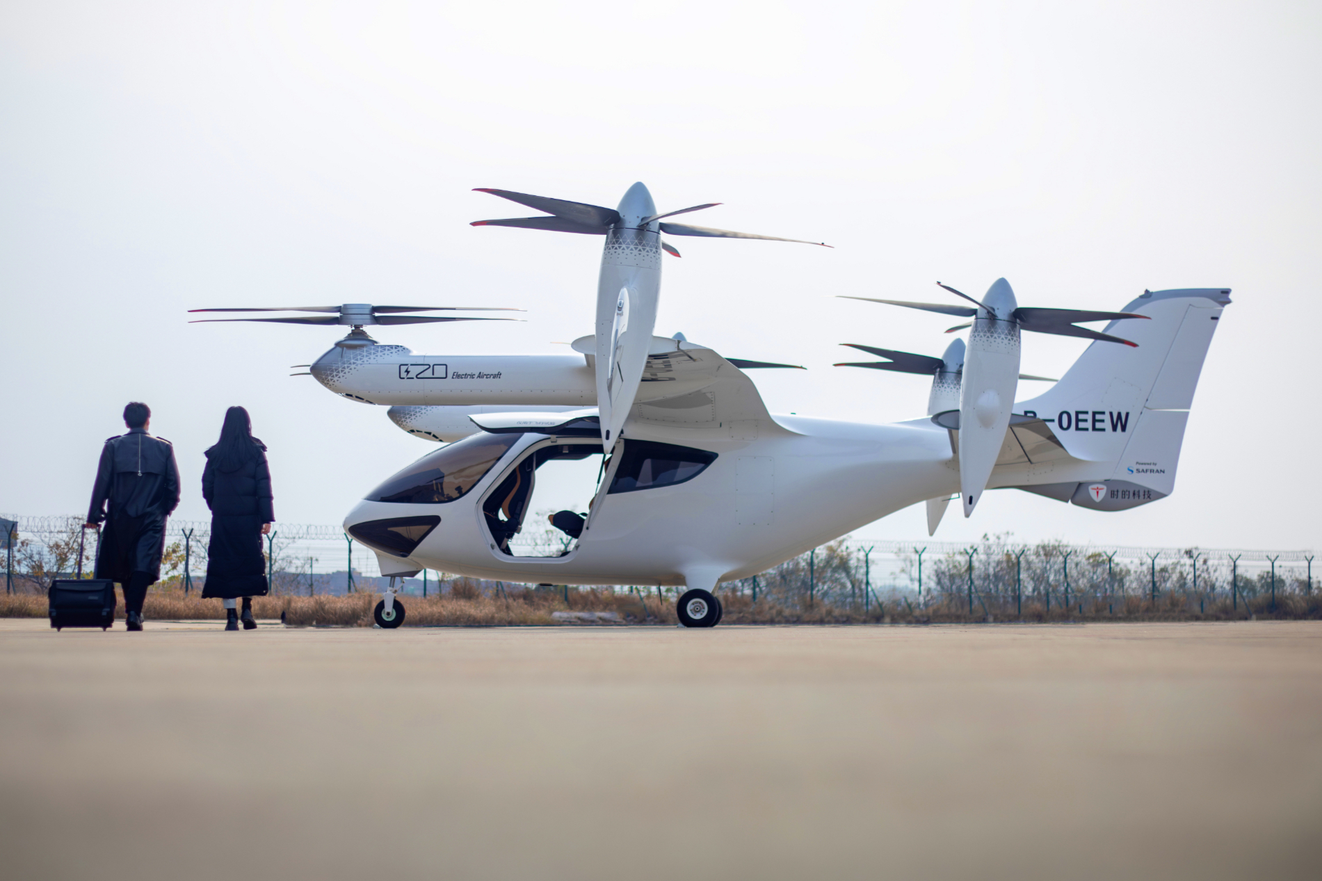 拿下中东10亿美元大单，时的科技创始人黄雍威：2027年eVTOL将迎商业化