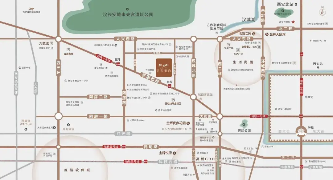 项目位置示意图