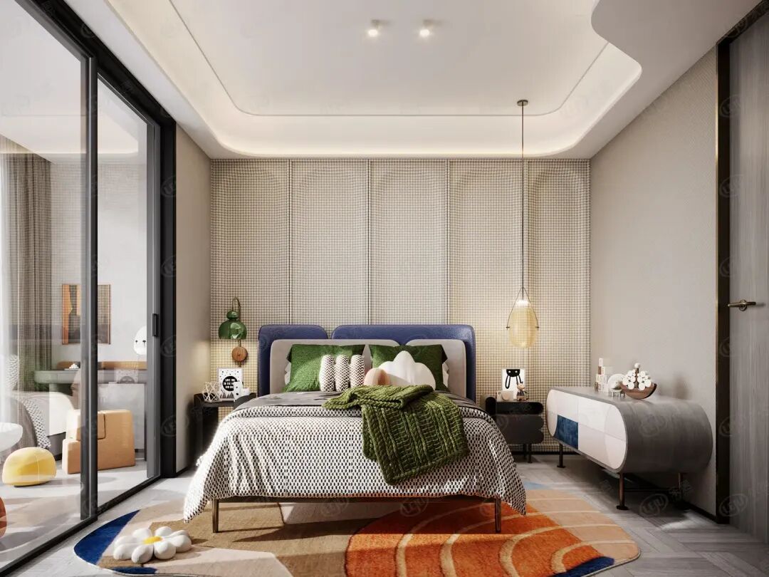 170平样板间效果图 卧室