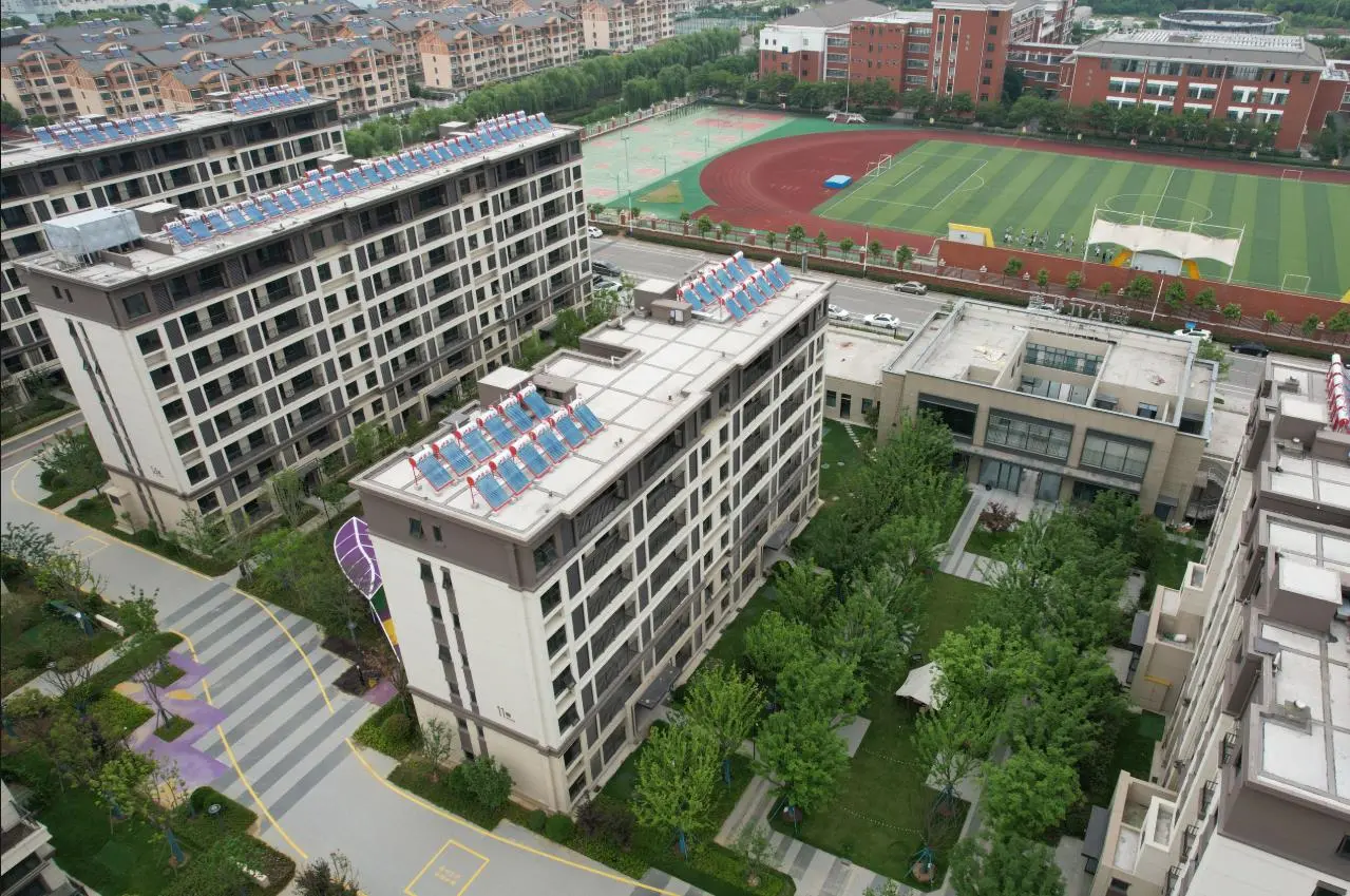 小区绿化实景图