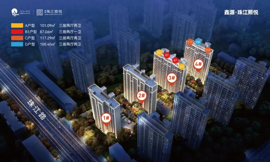 鑫源珠江熙悦效果图
