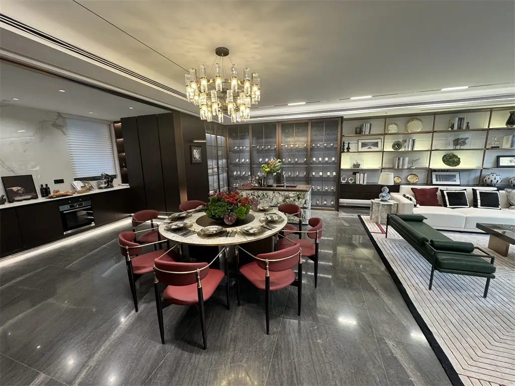 143㎡户型样板间客厅
