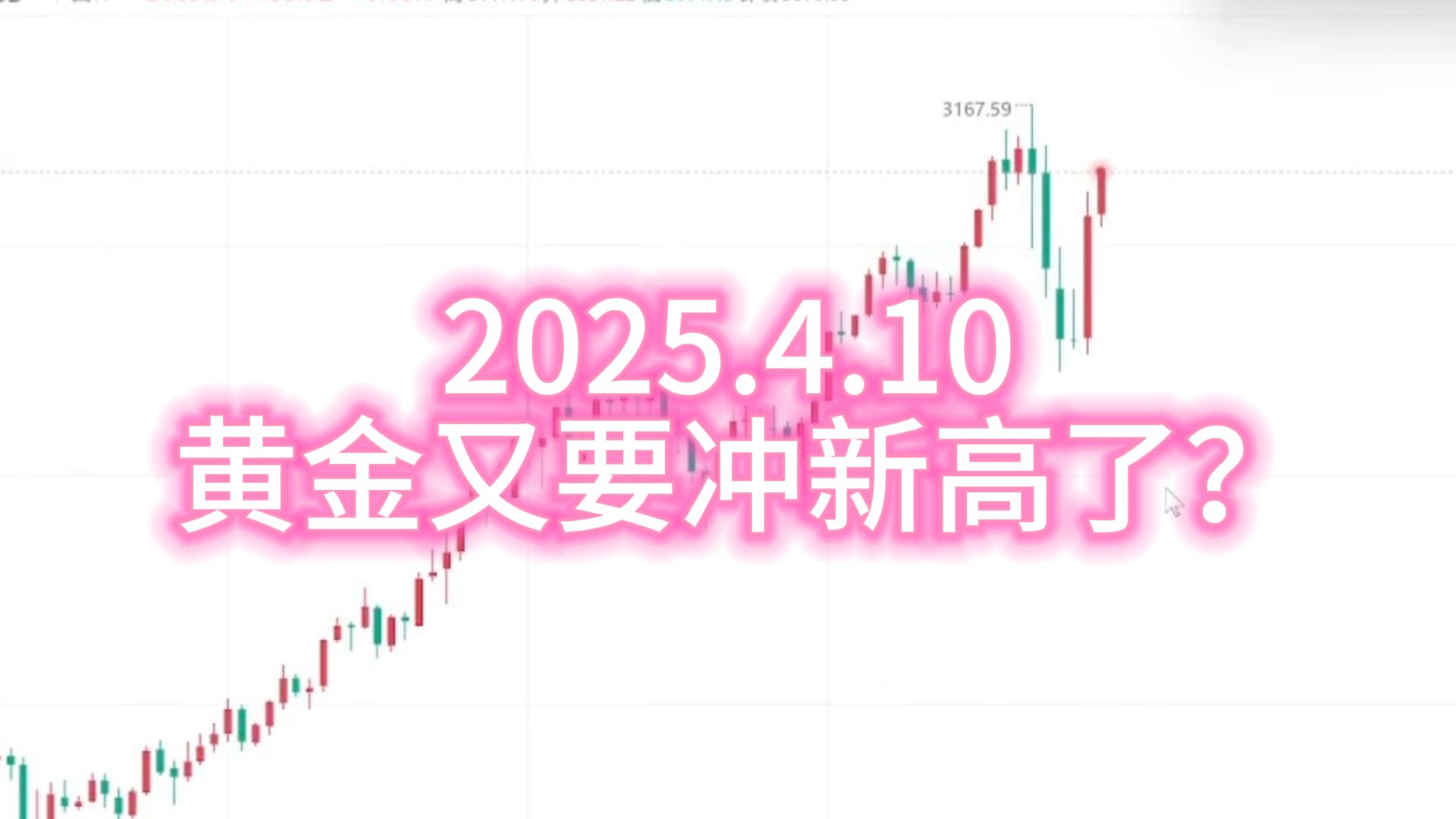 黄金又要冲新高了？