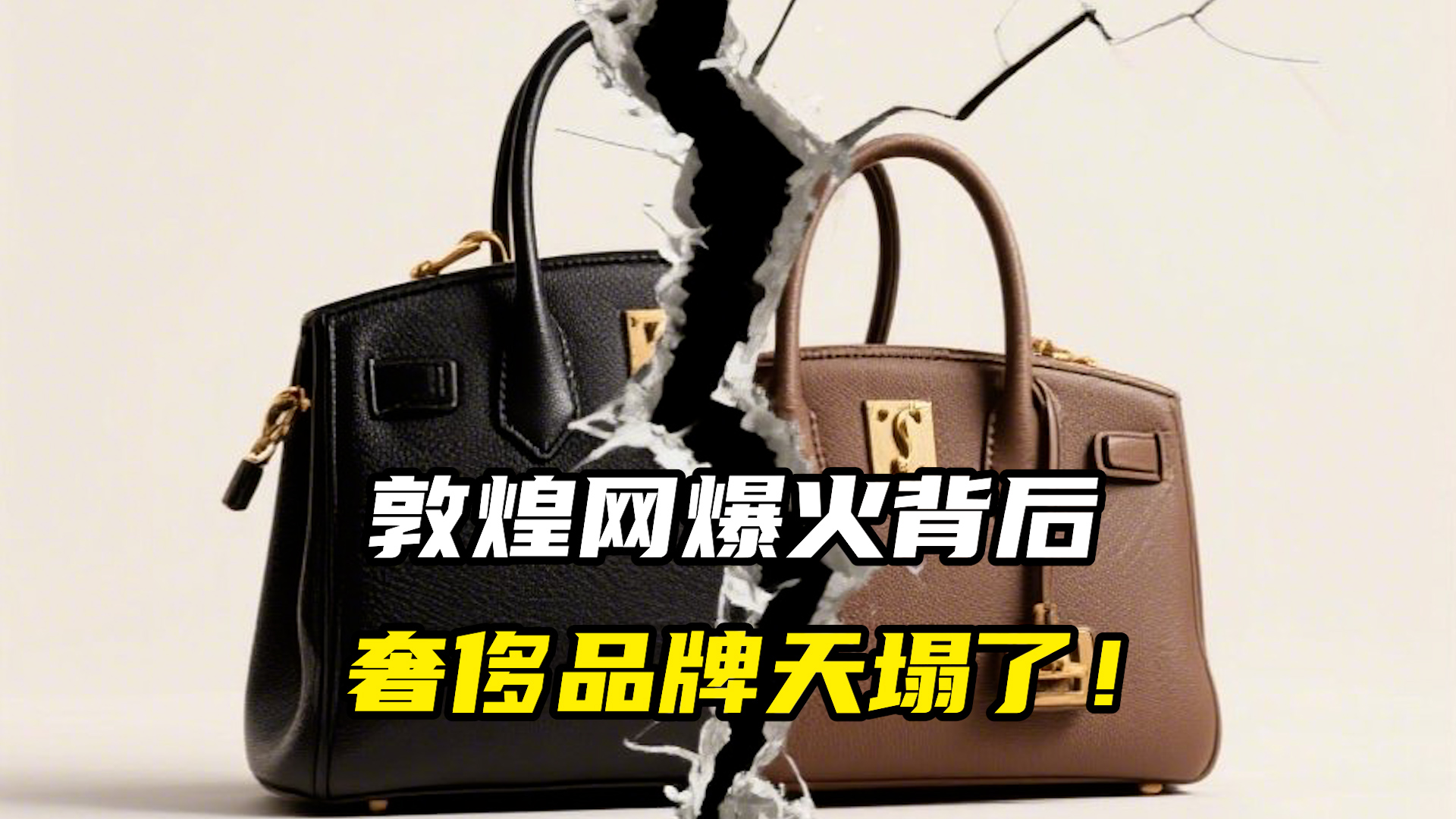 敦煌网爆火背后，奢侈品牌天塌了！